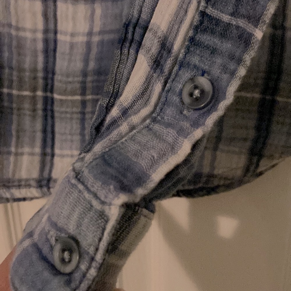 Cloth & stone cotton plaid shirt - Picture 4 of 9